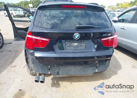 2017 BMW X3 xDrive28I from USA, damaged, VIN 5UXWX9C52H0T10467